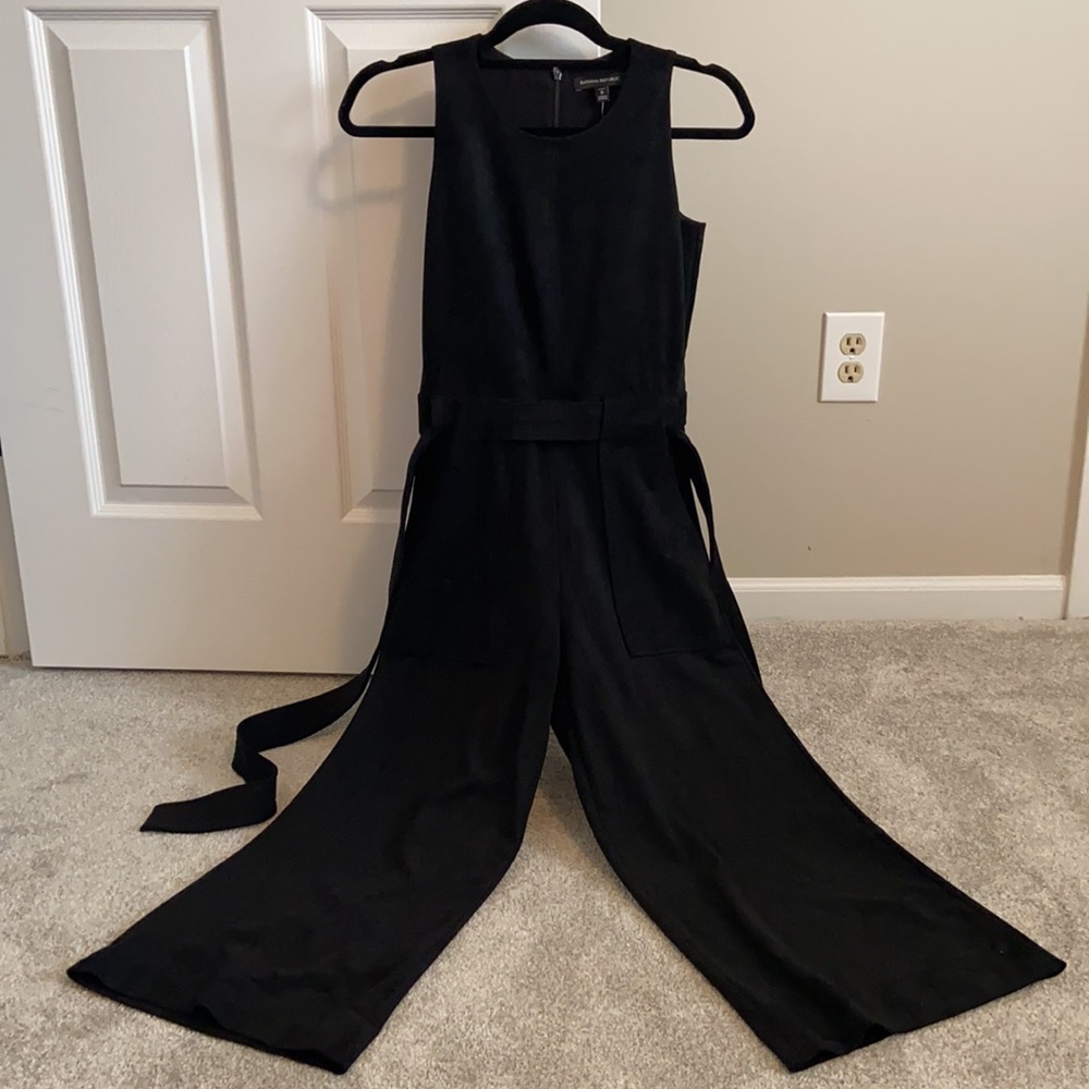 NWT Banana Republic Suede Jumpsuit